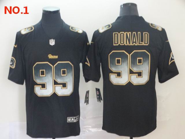 Men's Los Angeles Rams #99 Aaron Donald Jerseys-3